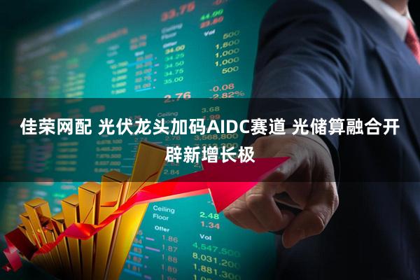 佳荣网配 光伏龙头加码AIDC赛道 光储算融合开辟新增长极