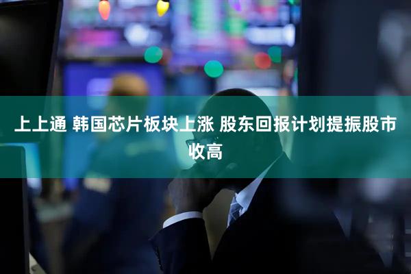上上通 韩国芯片板块上涨 股东回报计划提振股市收高